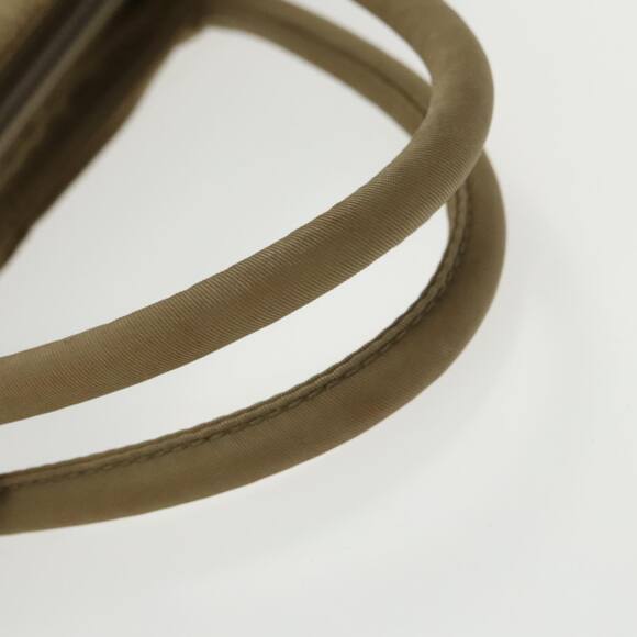 PRADA Tote Bag Nylon Beige Silver - Picture 7 of 16